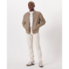 Genuine Suede Bomber Jacket