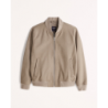 Genuine Suede Bomber Jacket