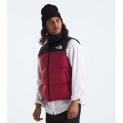 Men’s 1996 Retro Nuptse Vest Beetroot/TNF Black