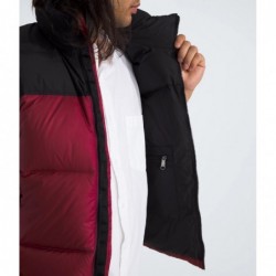 Men’s 1996 Retro Nuptse Vest Beetroot/TNF Black