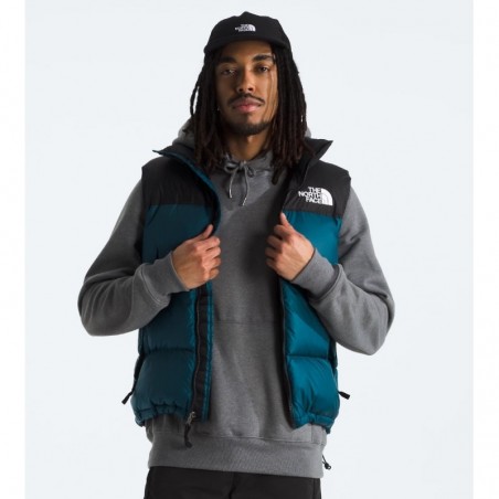 Men’s 1996 Retro Nuptse Vest Midnight Petrol/TNF Black