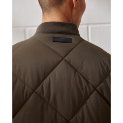 YPB Quilted Brown Bomber Jacket