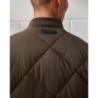 YPB Quilted Brown Bomber Jacket