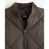 YPB Quilted Brown Bomber Jacket