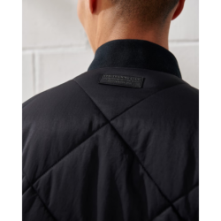 YPB Quilted Black Bomber Jacket