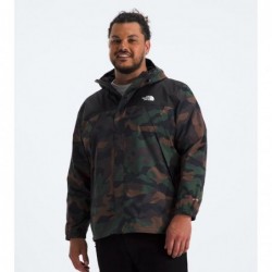 Men’s Big Antora Jacket NF Black TNF Camo Print/TNF Black