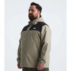 Men’s Big Antora Jacket Clay Grey/TNF Black