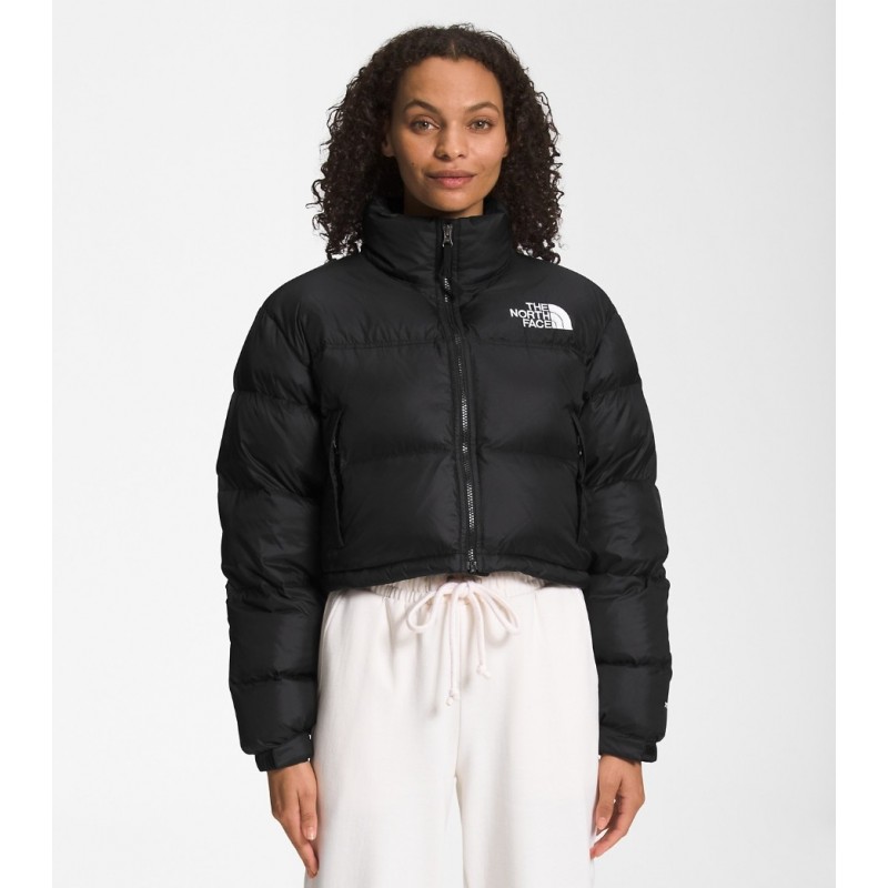 Women’s Nuptse Short Jacket TNF Black/TNF Black