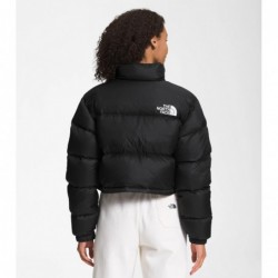 Women’s Nuptse Short Jacket TNF Black/TNF Black