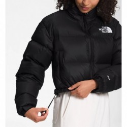 Women’s Nuptse Short Jacket TNF Black/TNF Black