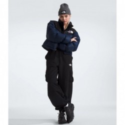 Women’s Nuptse Short Jacket Summit Navy/TNF Black