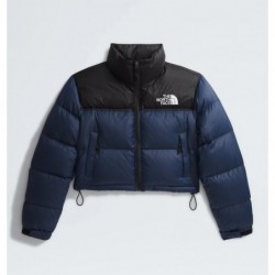 Women’s Nuptse Short Jacket Summit Navy/TNF Black