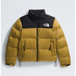 Women’s 1996 Retro Nuptse Jacket Amber Green/TNF Black