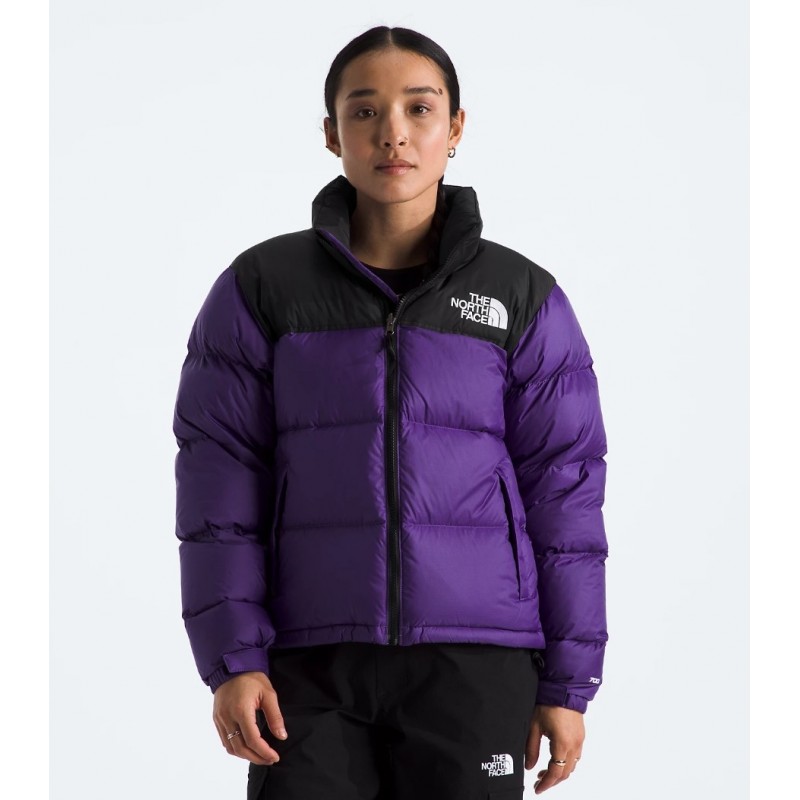 Women’s 1996 Retro Nuptse Jacket Peak Purple/TNF Black