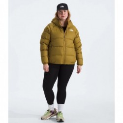 Women’s Plus Hydrenalite™ Down Hoodie Amber Green