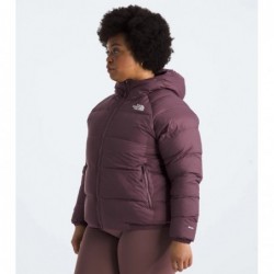 Women’s Plus Hydrenalite™ Down Hoodie Midnight Mauve