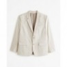 A&F Collins custom cream classic blazer