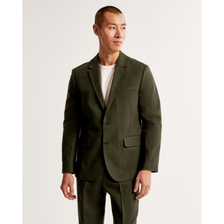 The A&F Collins Tailored Classic Linen-Blend Blazer