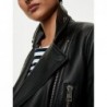 M&S Collection Leather Biker Jacket