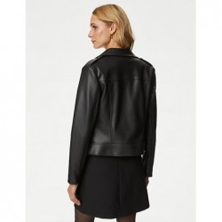 M&S Collection
Faux Leather Biker Jacket