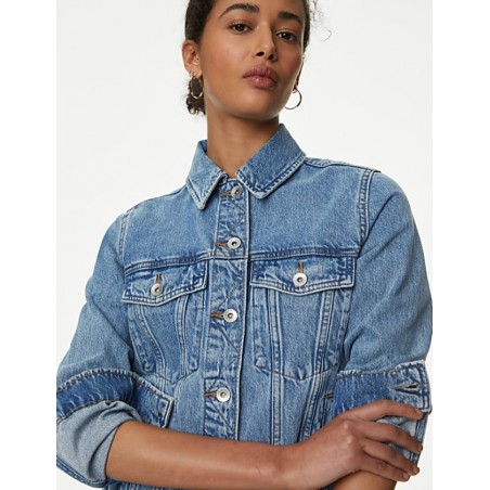 M&S Collection
Pure Cotton Denim Jacket