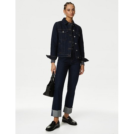 M&S Collection
Pure Cotton Denim Jacket Dark indigo