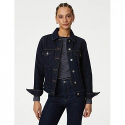 M&S Collection
Pure Cotton Denim Jacket Dark indigo