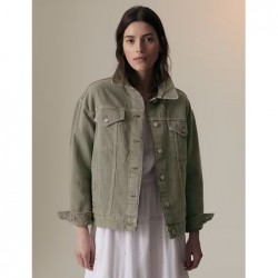 Denim Trucker Jacket Light khaki