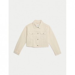 M&S Collection
Denim Cropped Jacket