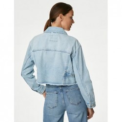 M&S Collection
Denim Cropped Jacket