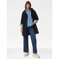 M&S Collection
Pure Cotton Denim Relaxed Shacket