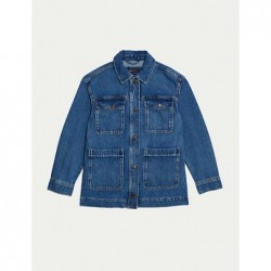 M&S Collection
Pure Cotton Denim Relaxed Utility Jacket