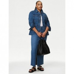 M&S Collection
Pure Cotton Denim Relaxed Utility Jacket