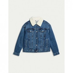 M&S Collection
Denim Borg Lined Jacket