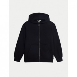 M&S Collection
Scuba Zip Up Hoodie Black