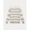 M&S Collection
Supersoft Striped Crew Neck Jumper Grey mix