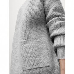 M&S Collection
Ribbed Edge to Edge Relaxed Cardigan Grey