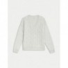 M&S Collection
Cloud-yarn Cable Knit V-Neck Jumper Pebble