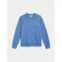 M&S Collection
Air-Yarn Crew Neck Jumper Fresh blue