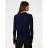 M&S Collection
Pure Merino Wool Crew Neck Cardigan Navy