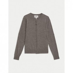 M&S Collection
Pure Merino Wool Crew Neck Cardigan