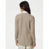 M&S Collection
Ribbed Edge to Edge Longline Cardigan Mocha