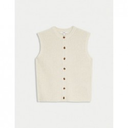 M&S Collection
Cloud-yarn Knitted Crew Neck Waistcoat