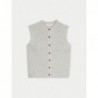 M&S Collection
Cloud-yarn Knitted Crew Neck Waistcoat Grey