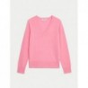 Pure Cashmere V-Neck Jumper Petal pink