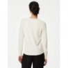 Pure Cashmere Crew Neck Jumper Ivory