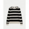 M&S Collection
Pure Merino Wool Striped Jumper Black mix