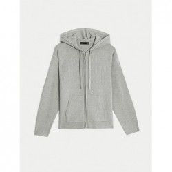 M&S Collection
Soft Touch Zip Up Hoodie Grey marl