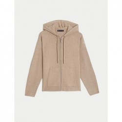 M&S Collection
Soft Touch Zip Up Hoodie Cappuccino