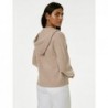 M&S Collection
Soft Touch Zip Up Hoodie Cappuccino